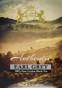 SRILUXE - Premium Quality Ceylon Earl Grey Tea Loose Leaves Tea Exquisite Taste and Aroma | Powerful Anti-OXIDANTS | Brew as Hot, Iced or Kombucha Tea