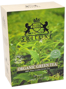 SRILUXE - Premium Quality Loose Leaf Organic Green Tea High Grown Loose Leaves Weight Loss Tea