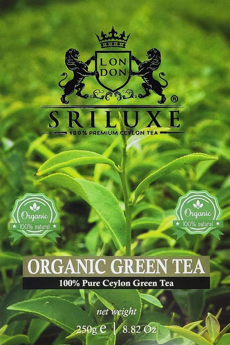 SRILUXE - Premium Quality Loose Leaf Organic Green Tea High Grown Loose Leaves Weight Loss Tea