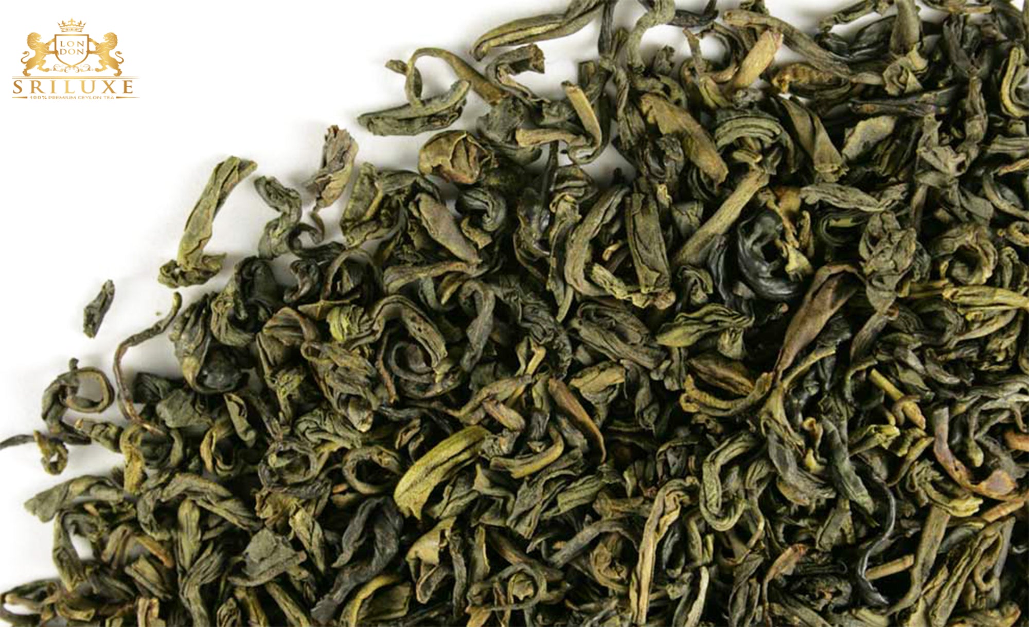 SRILUXE - Premium Quality Ceylon Green Tea Loose Leaf Sri Lankan Luxury Tea | Exquisite Taste & Aroma | Freshly Harvested 100% Natural Tea | Detox Tea High in Antioxidants